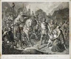 Guillaume Tell Devant Le Bailli Gessler