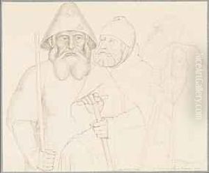 "simon Memmi In Fra Maria Novella In Firenze 1813" by Ludwig Vogel