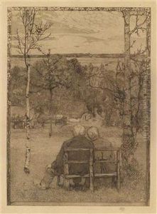 "in May" by Heinrich Vogeler