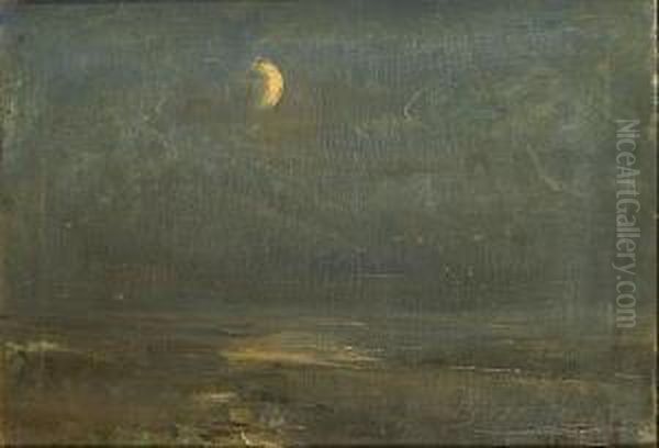 Zeegezicht Bij Maanlicht - view 1