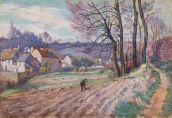 Paysan A L'entree D'un Village - view 1