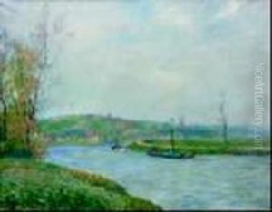 " Bord De Seine " by Paul Vogler