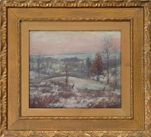 Winter Landscape by Louis Charles Vogt