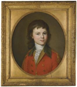 A Portrait Of Count Paul Alexandrovich Stroganoff, Aged 15 by Jean Louis Voille