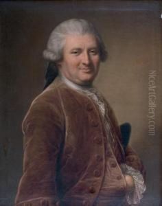 Portrait D'homme En Buste by Jean Louis Voille