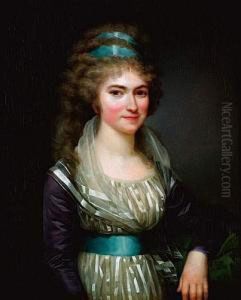 Portrait De Femme by Jean Louis Voille