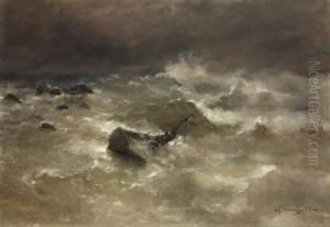 In The Storm by Eugen Voinescu
