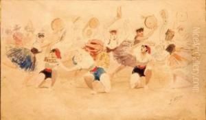 Les Danseuses by Jules Antoine Voirin