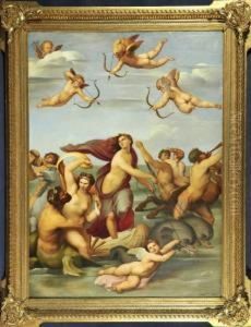 Triumph Der Galatea by Josef Vojtech Hellich