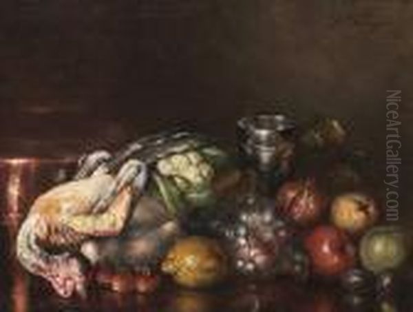 Still Life With Game And Fruit - view 1