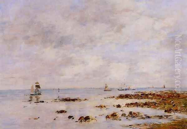 Low Tide at Saint-Vaast-la-Hougue - view 1