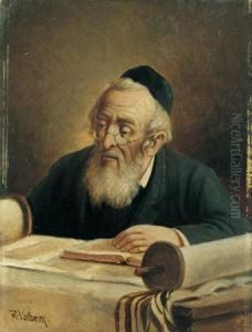Portrait Of A Rabbai by Raimund Volanek