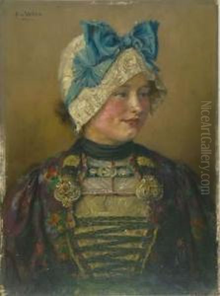 Junge Frau In Tracht - view 1