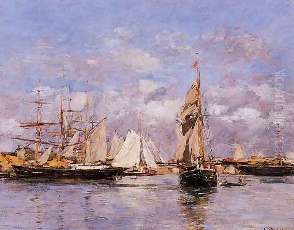 The Port of Trouville, High Tide - view 1