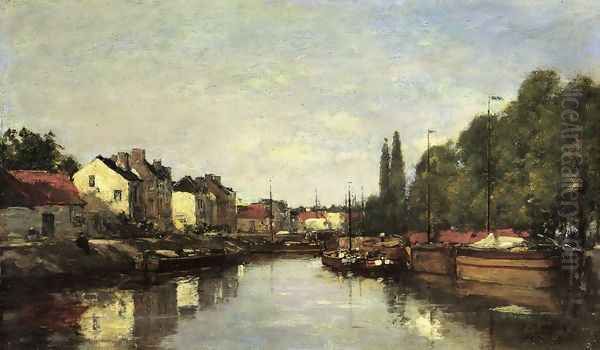 Brussels, the Louvain Canal - view 1