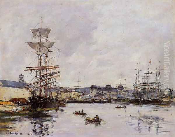 Le Havre, the Casimir Delavigne Basin - view 1