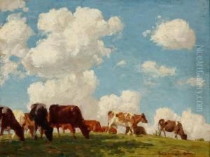 New England Pasture by Edward Charles Volkert