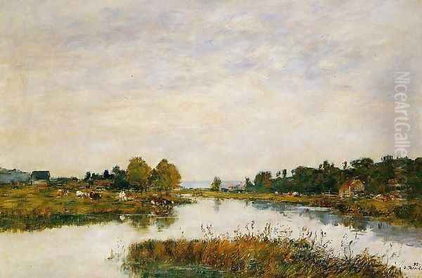 The Still River at Deauville - view 1