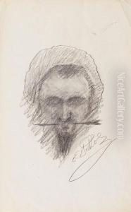 Self-portrait by Efim Efimovich Volkov