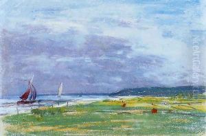 The Seashore by Eugene Boudin