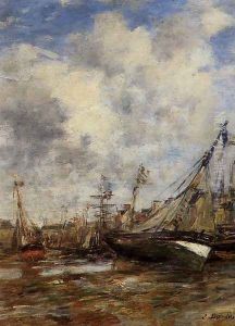 Trouville, Low Tide I
