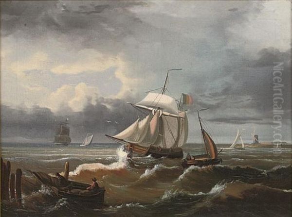 Running Into Harbour On The Incoming Tide - view 1