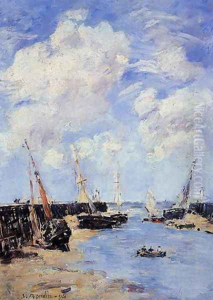 Trouville, the Jettys, Low Tide III - view 1
