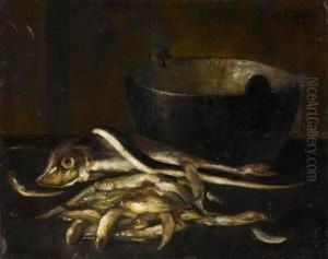 Still Life With Fish by Alexis Vollon