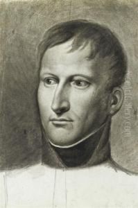 Portrait Of A Soldier by Joseph Simon Volmar