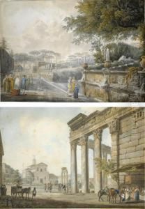 The Garden Of The Villa Doria Pamphili