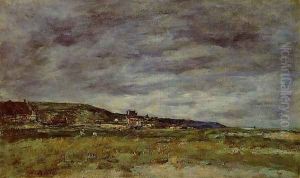 Deauville, the Dunes by Eugene Boudin