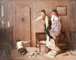 La Chasse A La Souris by Hermann Volz