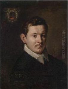 Portrait Of An Young Man by Hans Von Aachen