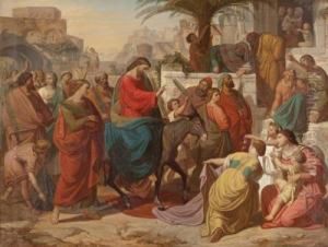 "der Einzug Christi Injerusalem