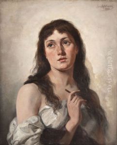 Self-portrait by Sophie Von Adelung