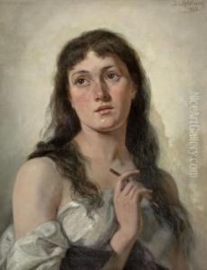 Selbstportrait by Sophie Von Adelung