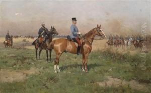 General Prince Leopold Von Croy by Thaddaus von Ajdukiewicz