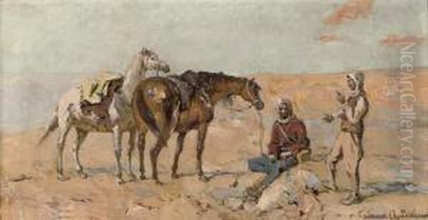 A Rest In The Desert - view 1