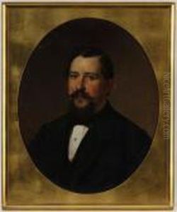 Portrait D'homme by Baron Heinrich von Angeli