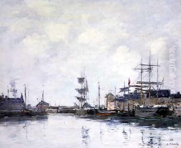 The Basin at Fecamp 1894 - view 1