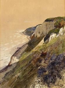 Kreidefelsen by Hans Von Bartels