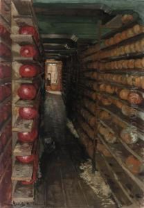 Edamer Kase: Edam Cheese by Hans Von Bartels