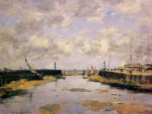 Trouville, the Jettys, Low Tide IX