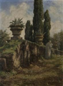 Scorcio Di Villa Torlonia by Luise Von Begas-Parmentier