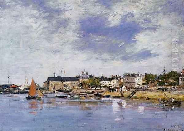 Trouville, the Port III - view 1
