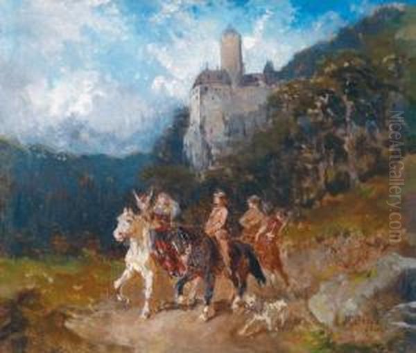 Setting Out For The Hunt - view 1