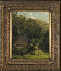 Mill In The Forest by Ernst Von Bernuth
