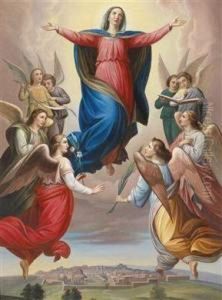 The Assumption Of Mary by Carl Von Blaas