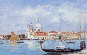 Venice, View from the Grand Canal by Eugene Boudin