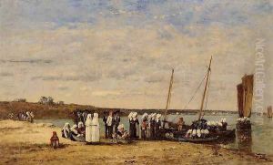 Fishermen of Kerhor Receiving a Blessing at Plougastel